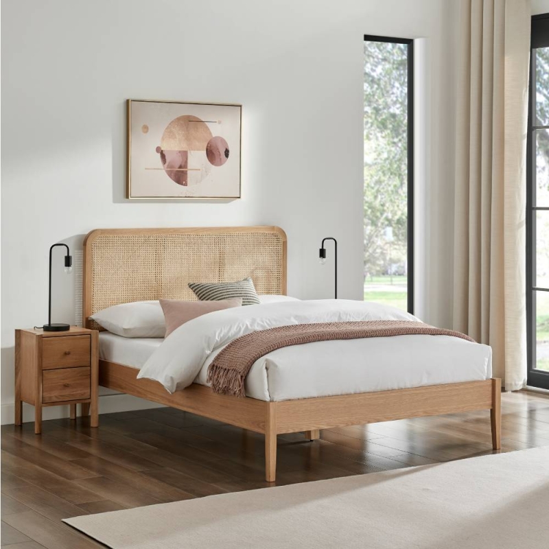 Gianna Rattan Bed Frame 