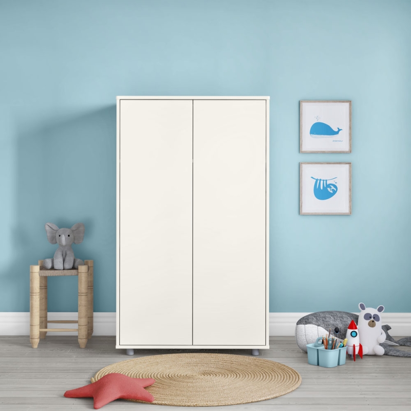 Short Wardrobe White
