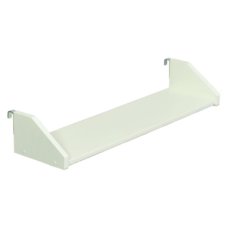 Large Clip On Shelf White