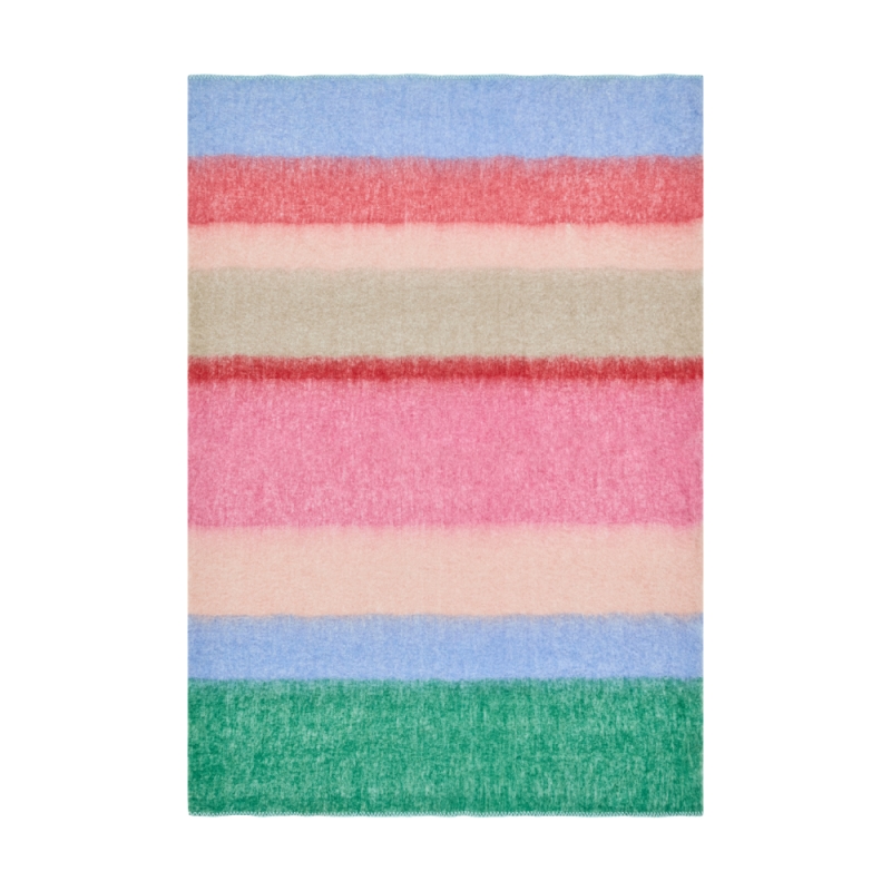 BG West Coast Stripe Throw Sunset