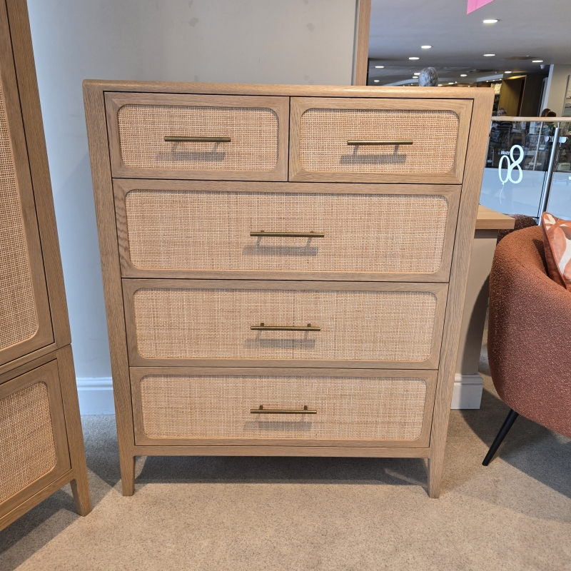 Tuscany 3+2 Drawer Chest (Ipswich)