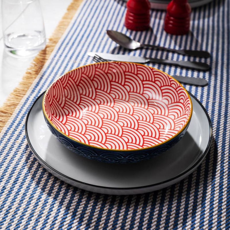 Coupe Bowl Blue Arc