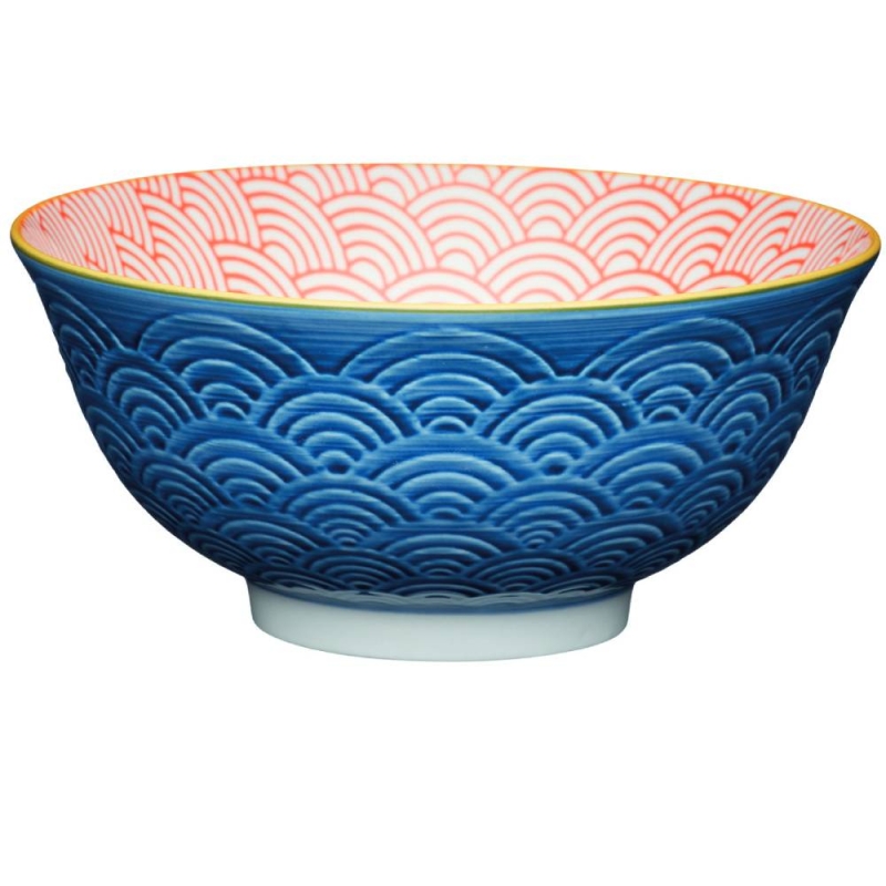 Blue Red Bowl