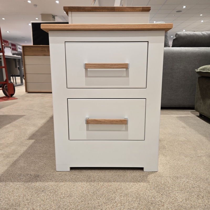 Milton 2 Drawer Bedside (Ipswich)