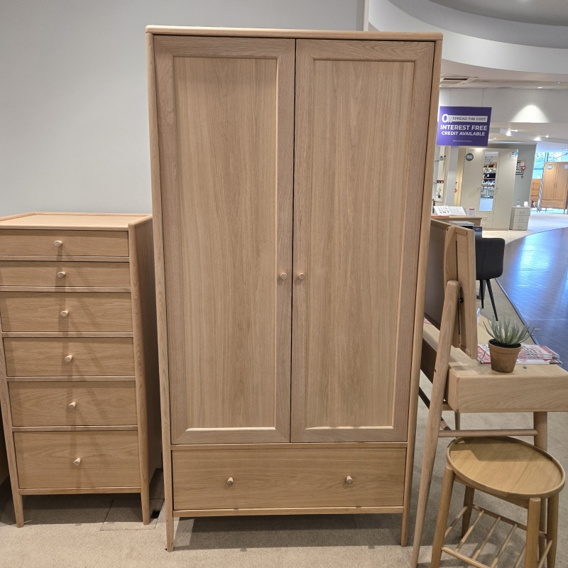 Ercol Winslow 2 Door Wardrobe (Ipswich)