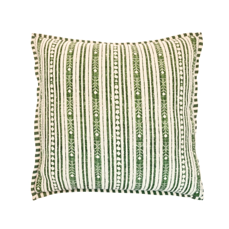 Stockholm 43cm Cushion Green