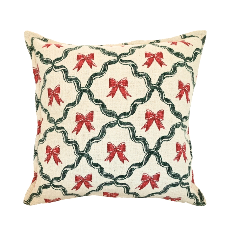 Trellis And Bow 43cm Cushion