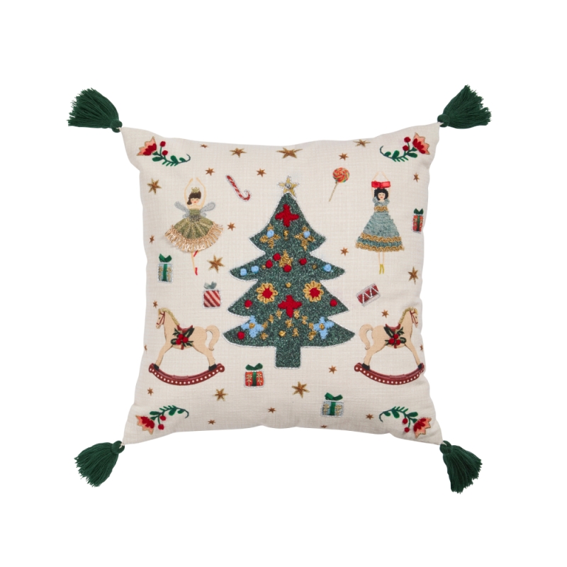 Tree And Rocking Horse 45cm Cushion