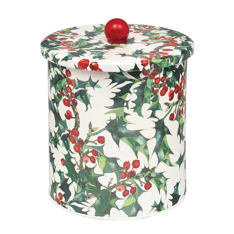 Emma Bridgewater Holly Medium Biscuit Barrel
