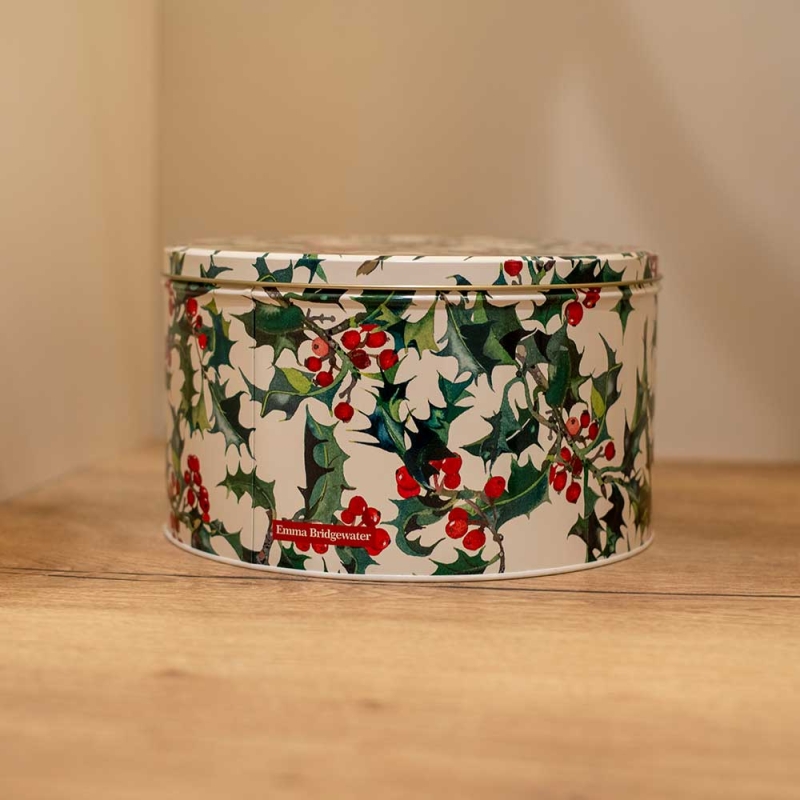 Emma Bridgewater Holly Round Cake Tin Large