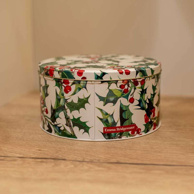 Emma Bridgewater Holly Round Cake Tin Small
