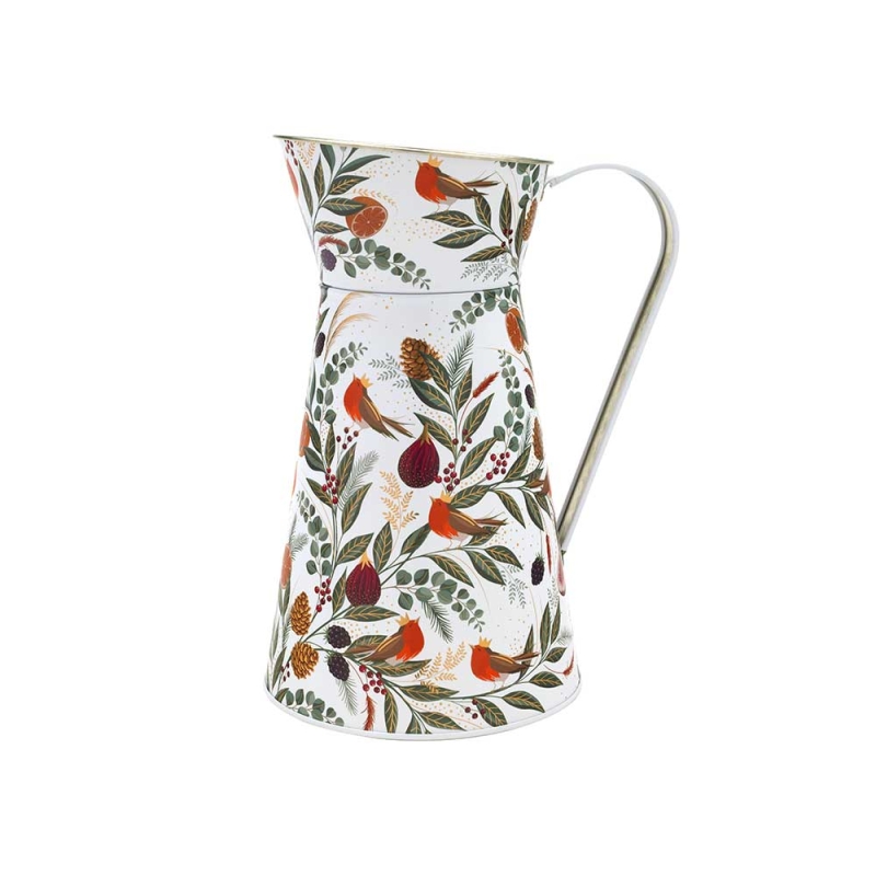 Sara Miller Christmas Flower Jug