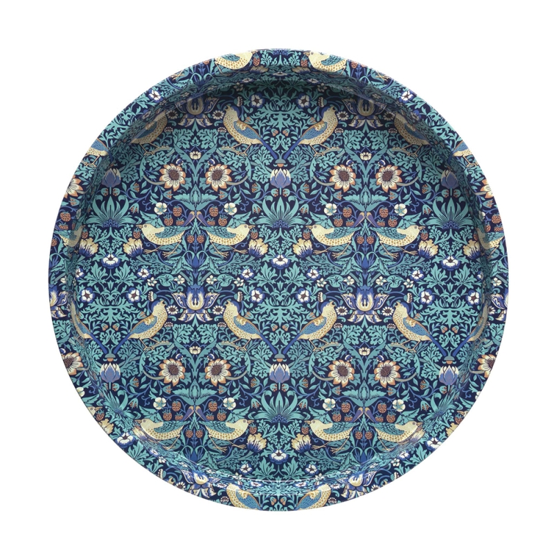 William Morris Arts & Crafts Strawberry Thief Deep Well Tray