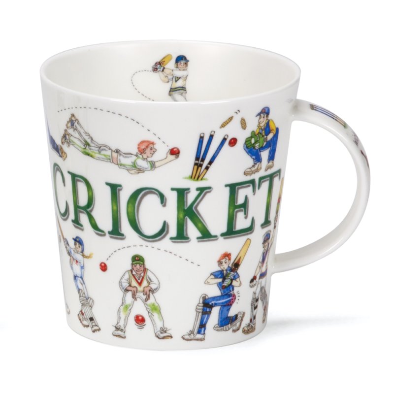 Dunoon Cairngorm Sporting Antics Cricket Mug