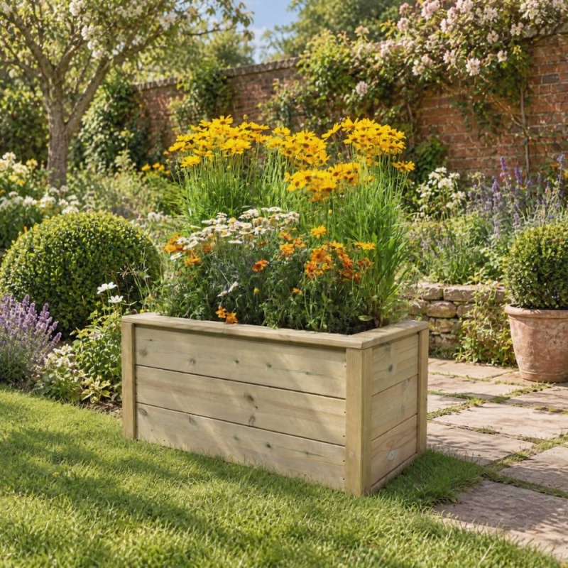 Suffolk Rectangular Through Planter