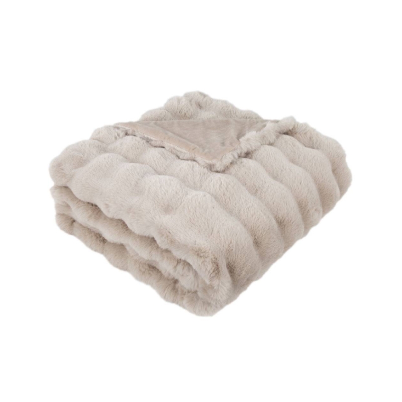 Raffles Throw Beige 150cm x 200cm