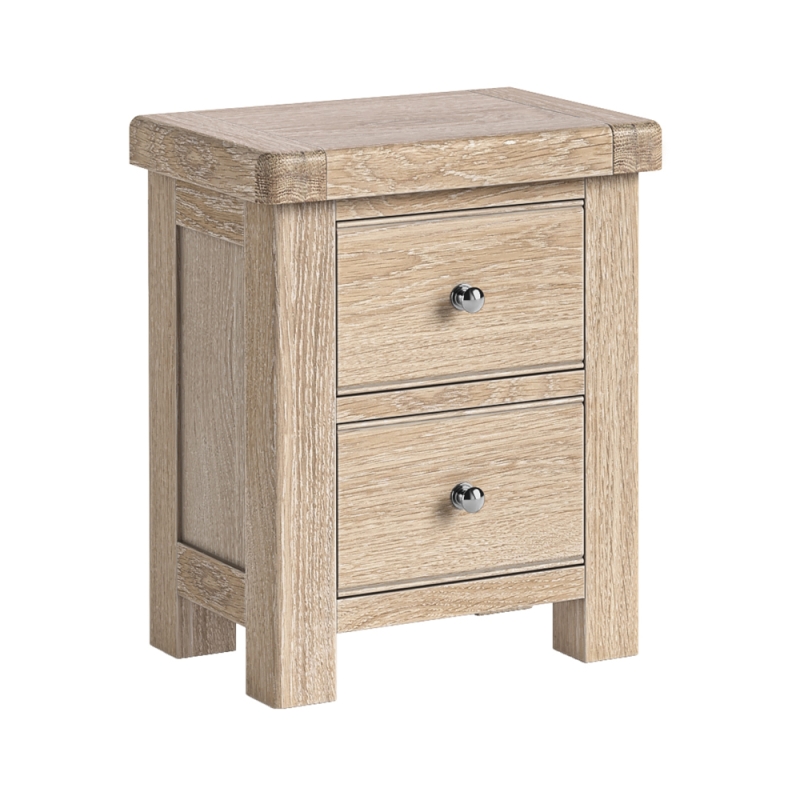 Newhaven Bedside White Wash