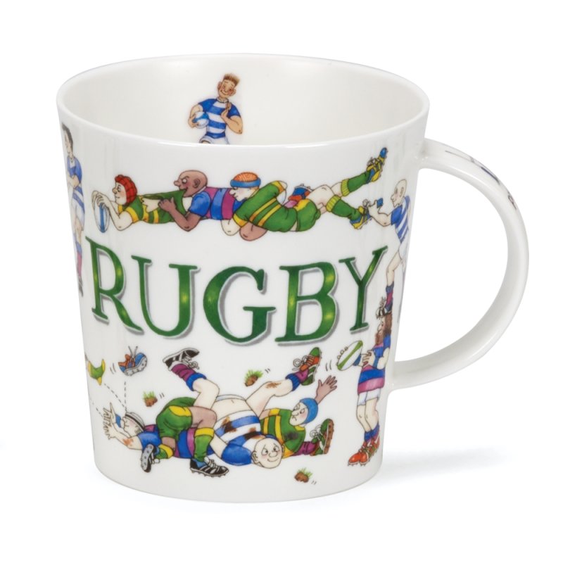 Dunoon Sporting Antics Rugby Mug