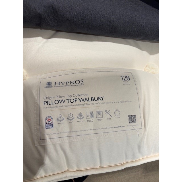 Hypnos Walbury Kingsize Pillow Top Mattress (Ipswich)