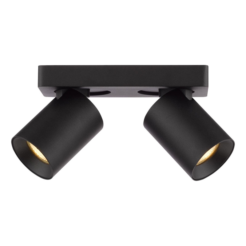 Dar Hiro 2 Light Bar Spotlight Matt Black