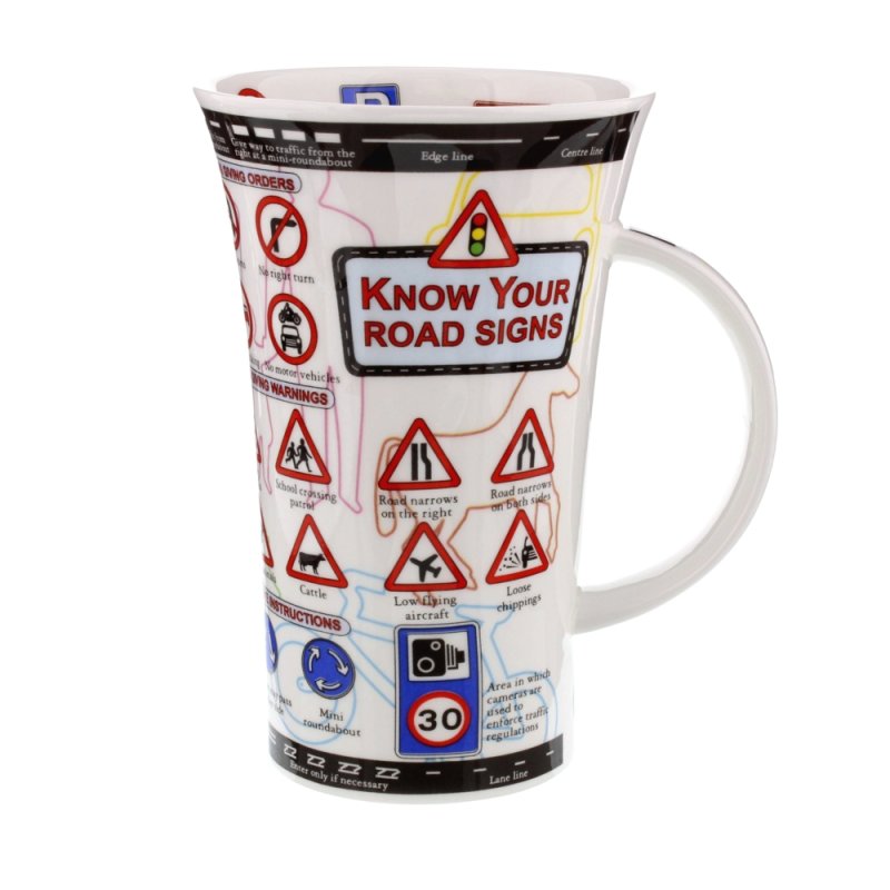 Dunoon Glencoe Know Your Road Signs Mug