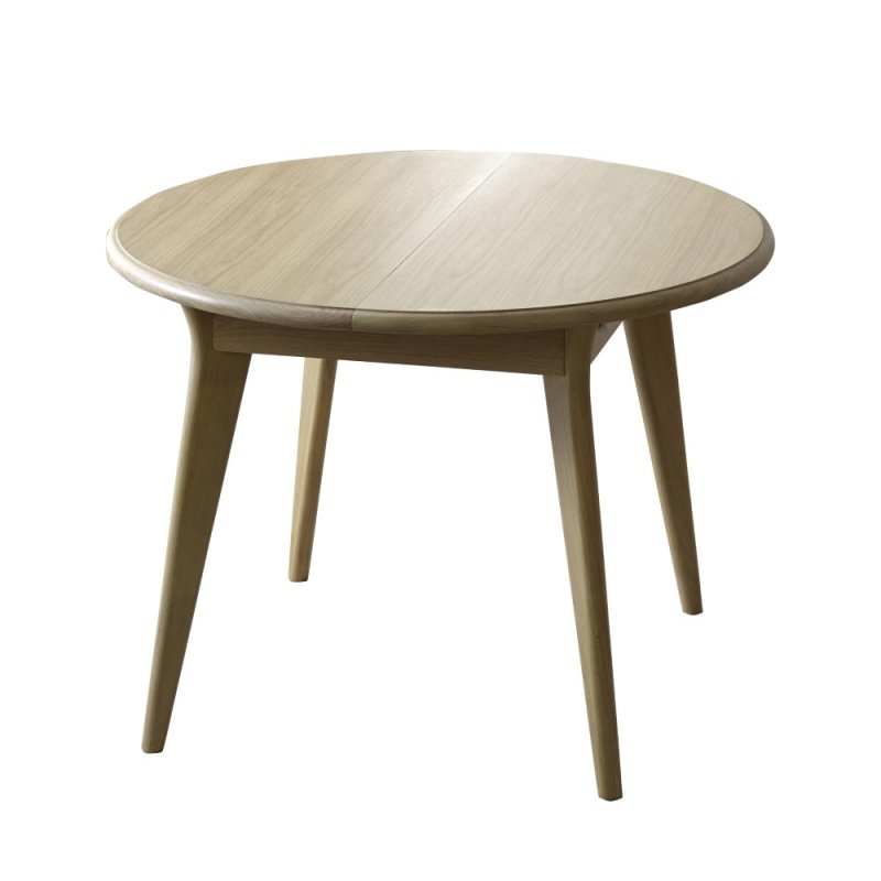 Stefan Compact Round Extending Dining Table