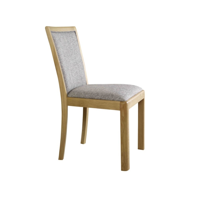 Stefan Low Back Dining Chair Grey