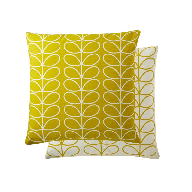 Orla Kiely Small Linear Stem Cushion Sunflower