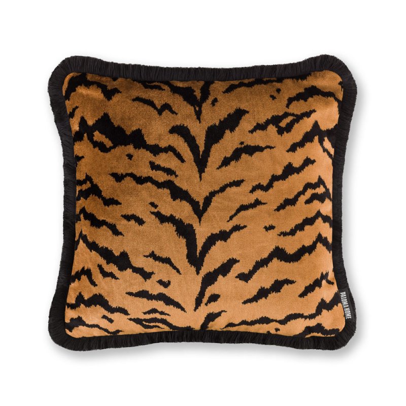 Luxe Velvet Tiger 43cm Cushion