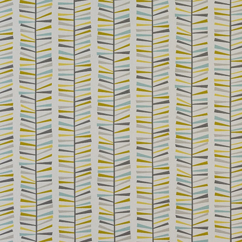 Malmo Teal  Fabric