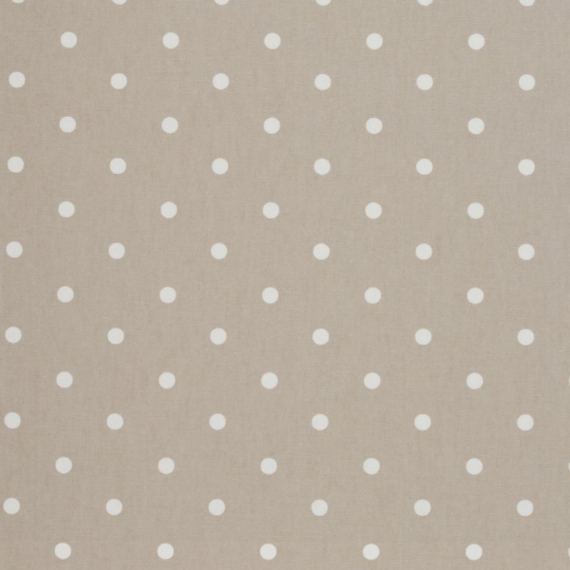 Clarke & Clarke Dotty Taupe PVC