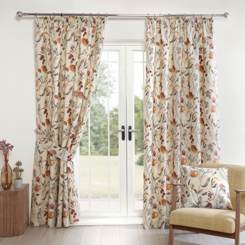 Grove Pencil Headed Curtains Multi