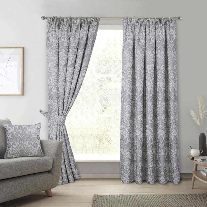 Keswick Pencil Headed Curtains Natural