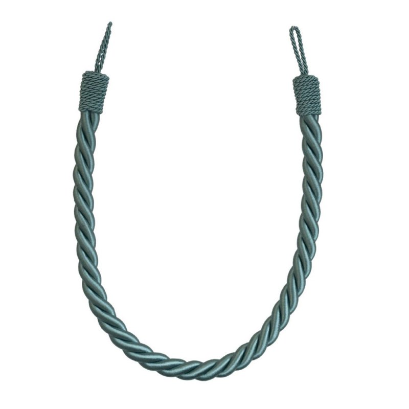 Reef Rope Twisted Tieback Pale Teal