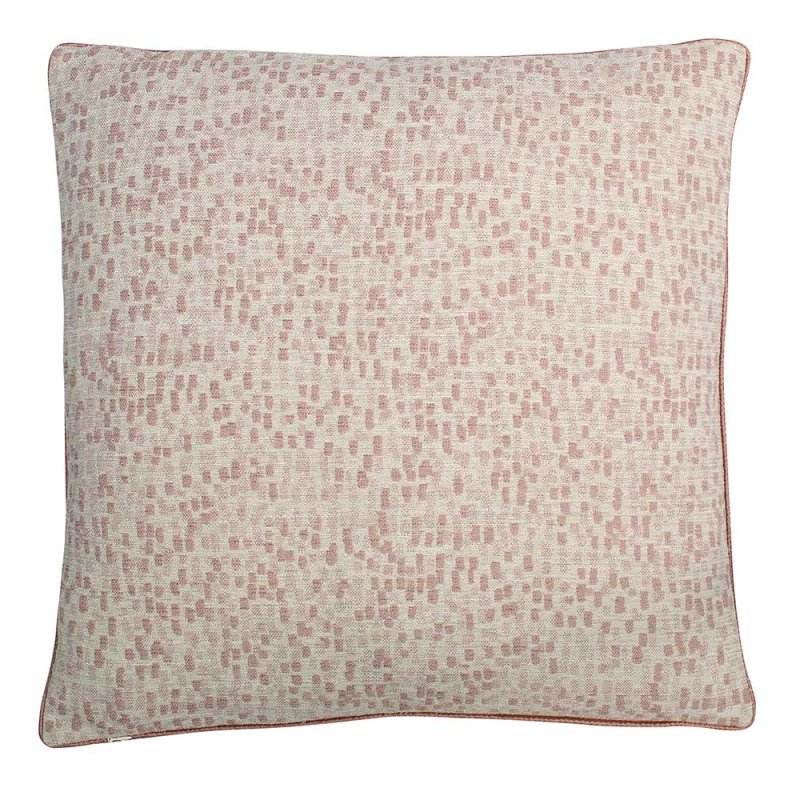 dash design weave cushion blush