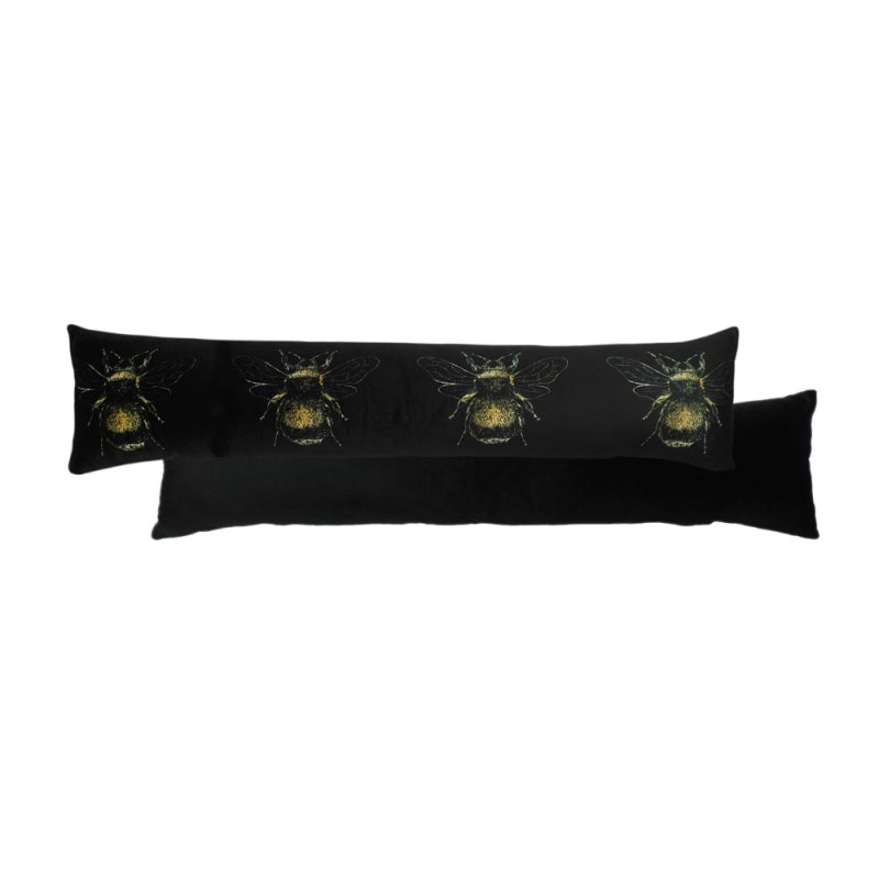 Gold Bee Draught Excluder Black