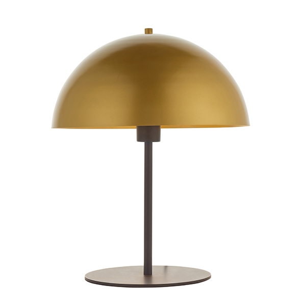 Morieux Gold And Bronze Painted Dome Table Light