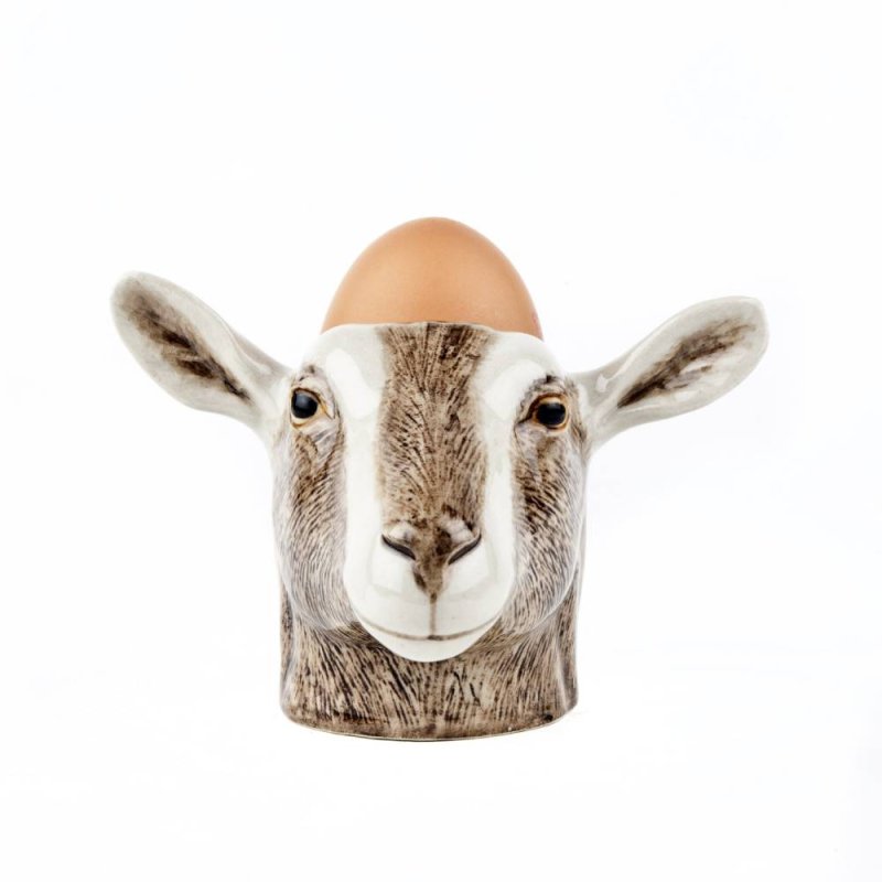 Quail Ceramics - Toggenburg Goat Face Egg Cup