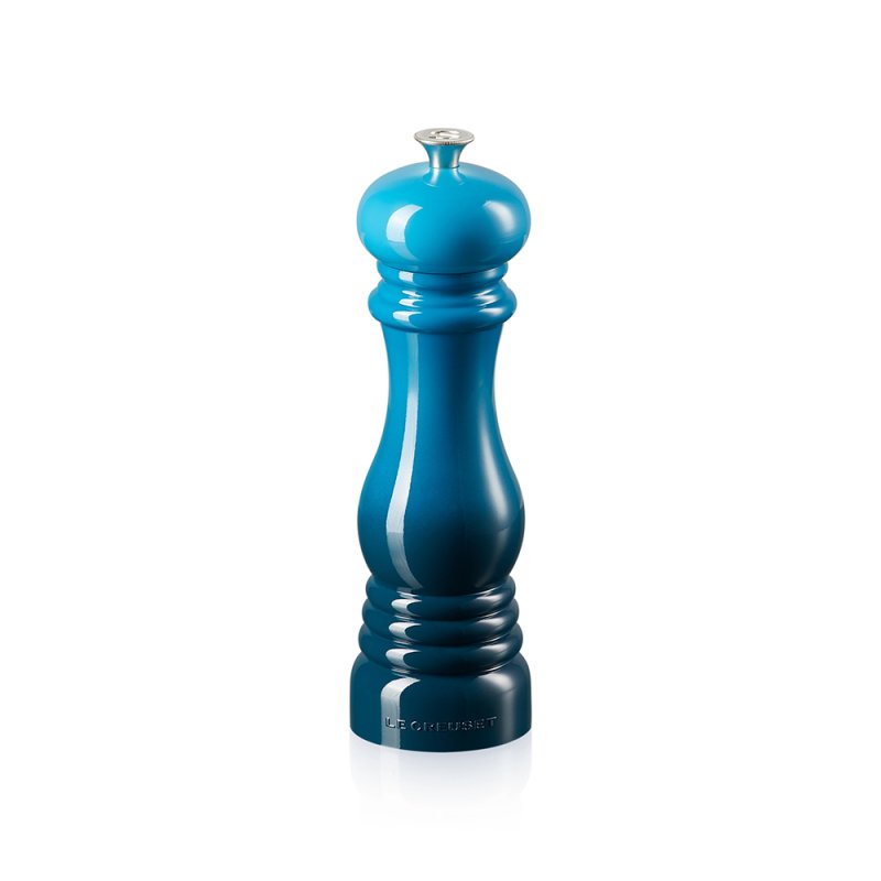 le creuset salt mill satin teal