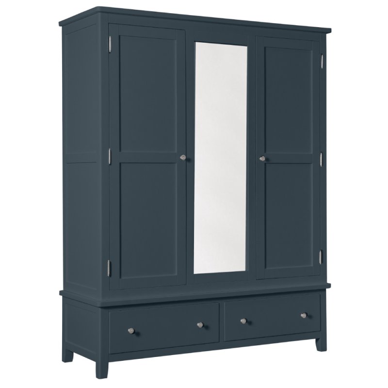 Hamilton Triple Wardrobe Blue