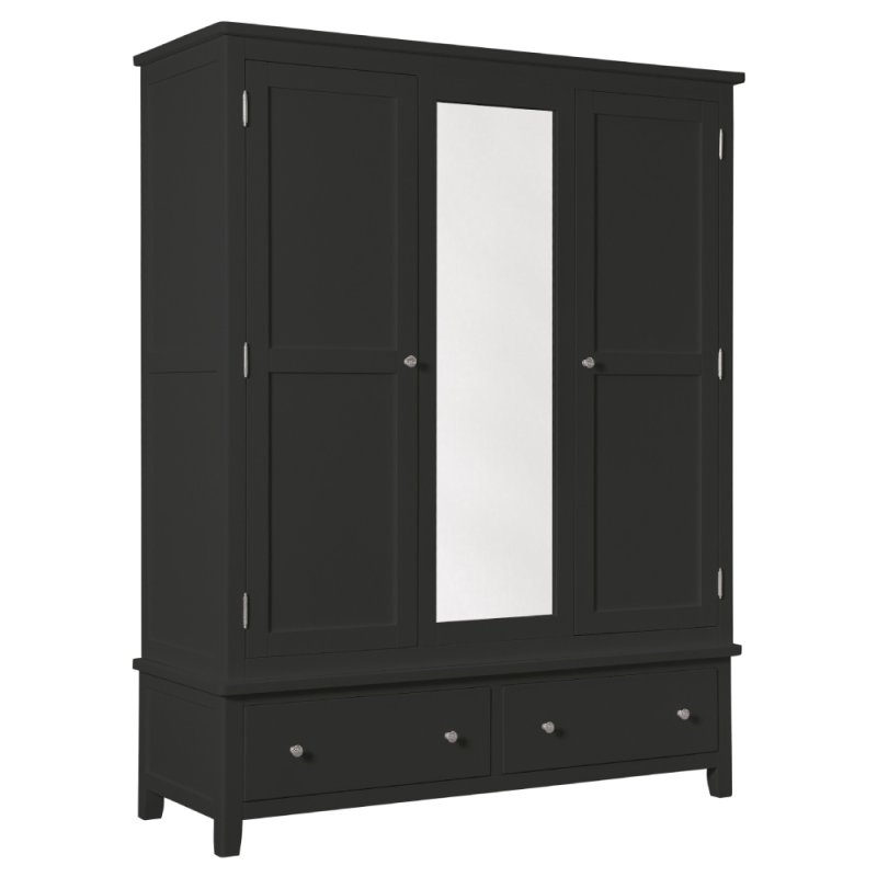 Hamilton Triple Wardrobe Charcoal