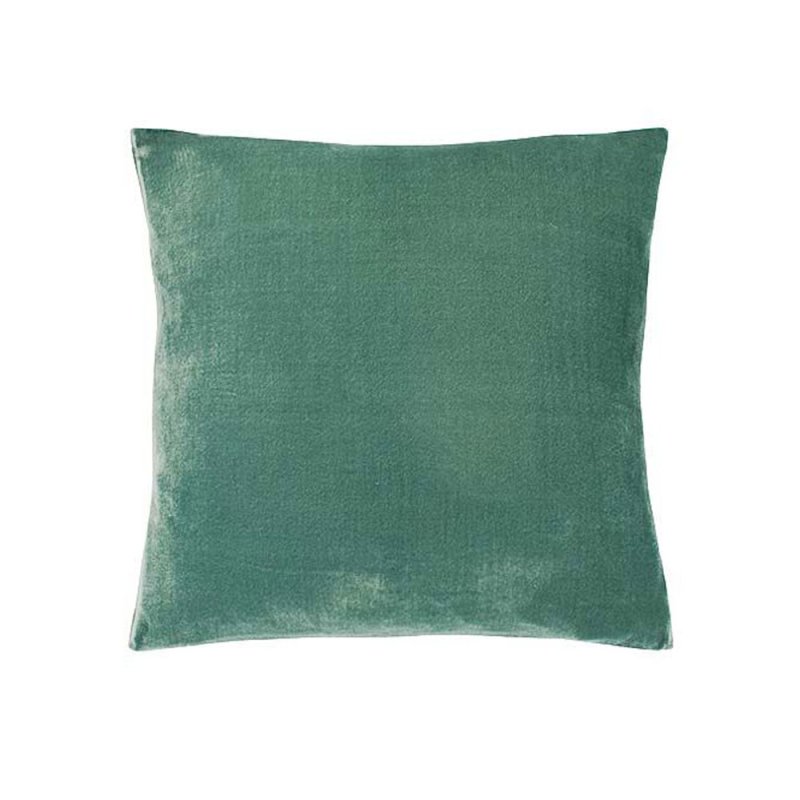 Velvet Lustre Cushion 43cm Moss