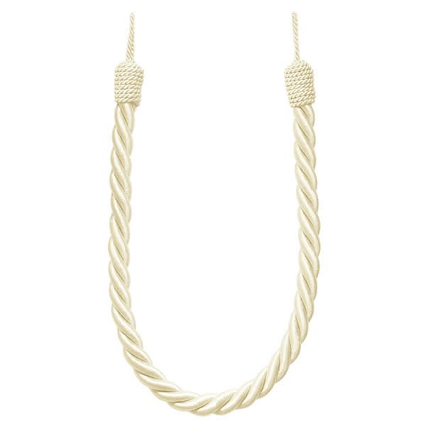 Reef Rope Twisted Tieback Cream