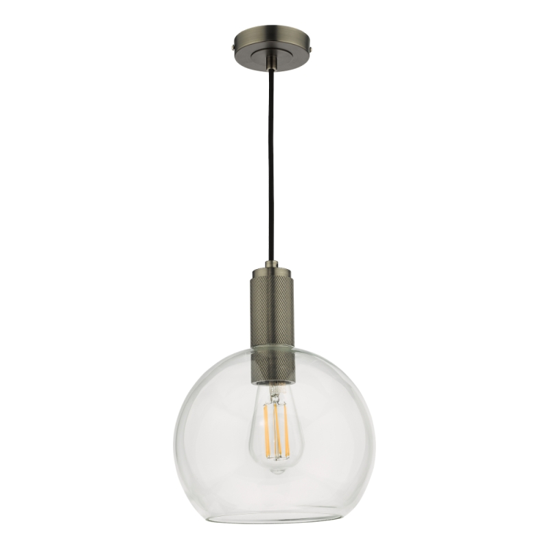 Nikolas Ant Nickel Round Lighting Pendant