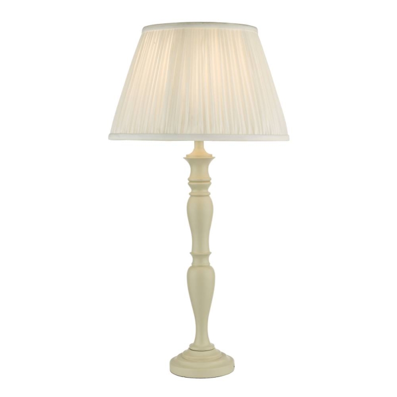 Caycee Cream Table Lamp With Shade