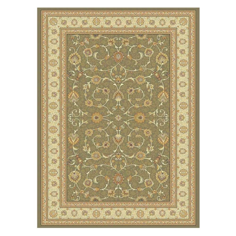 Noble Art Green / Cream Rug