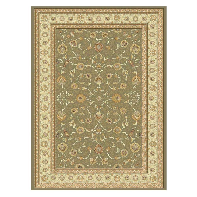 Noble Art Green / Cream Rug