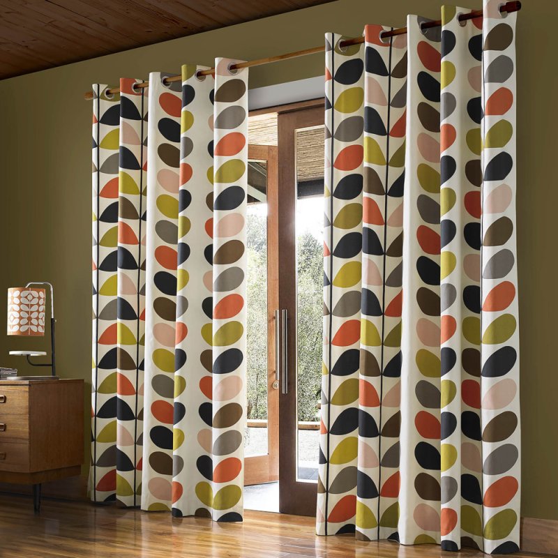 Multi Stem Eylet Headed Curtain Multi