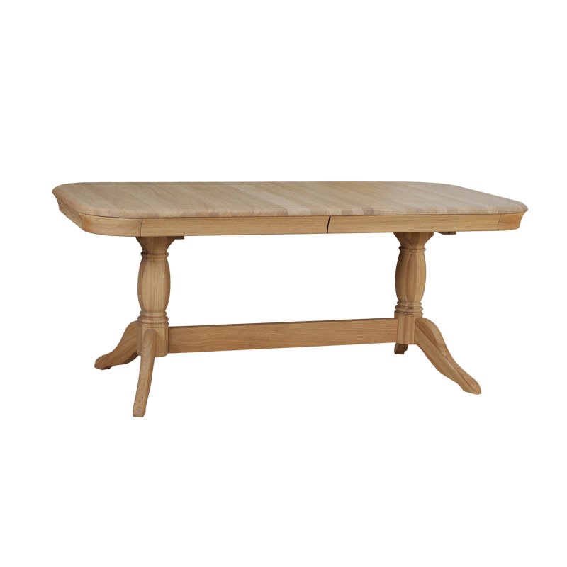 Stag Langham Double Pedestal Dining Table
