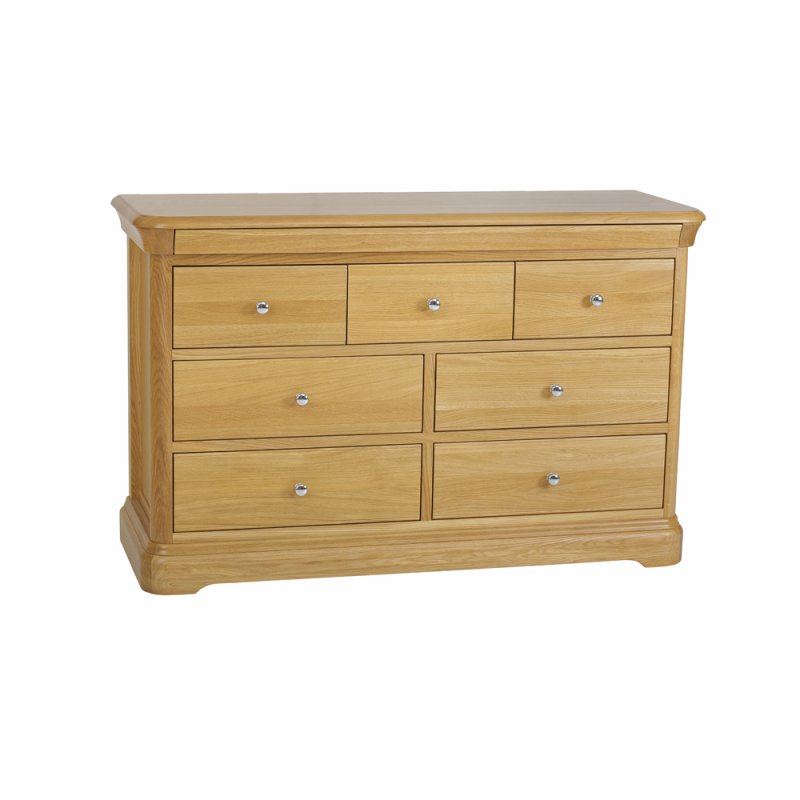 Stag Langham Wide 7 Drawer Chest